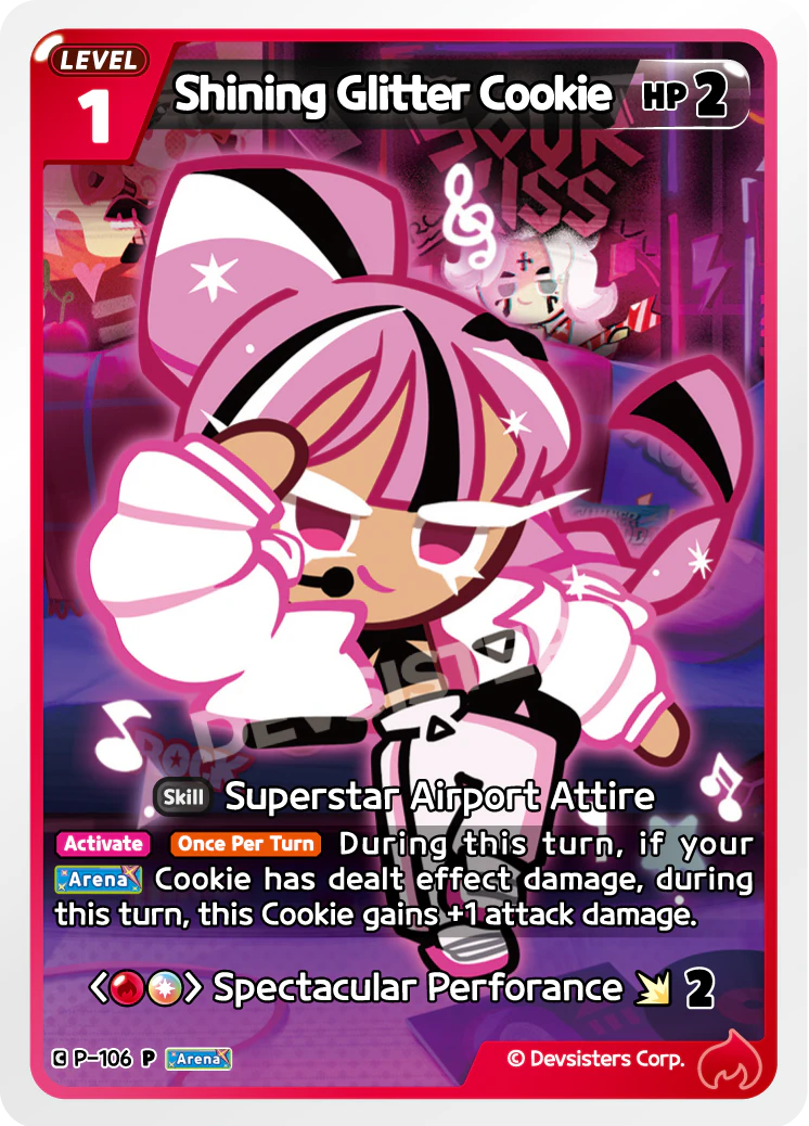 Image for Shining Glitter Cookie (P-106) [Promotion Card] - CookieRun: Braverse TCG