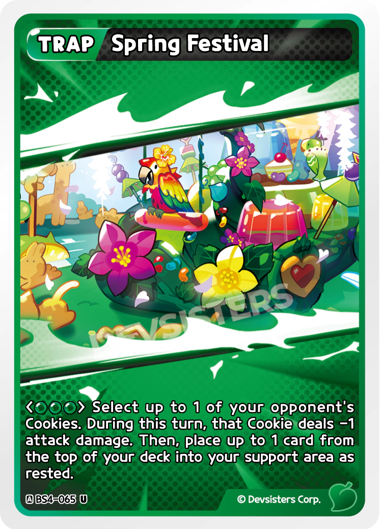 Image for Spring Festival (BS4-065) [Age of Heroes and Kingdoms] - CookieRun: Braverse TCG