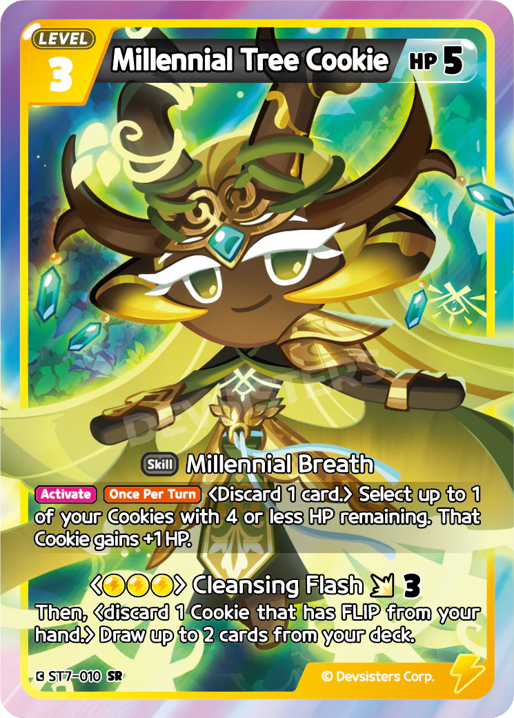 Image for Millennial Tree Cookie (ST7-010) [Tree of Life] - CookieRun: Braverse TCG
