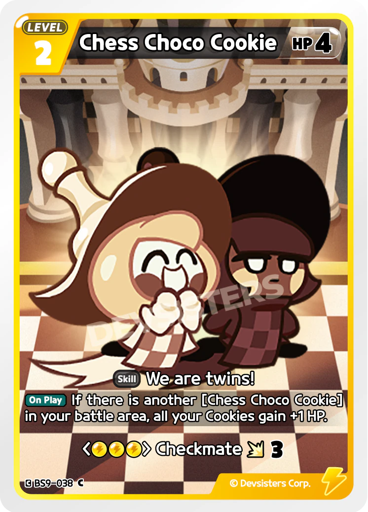Image for Chess Choco Cookie (BS9-038) [A Game of Truth and Deceit] - CookieRun: Braverse TCG