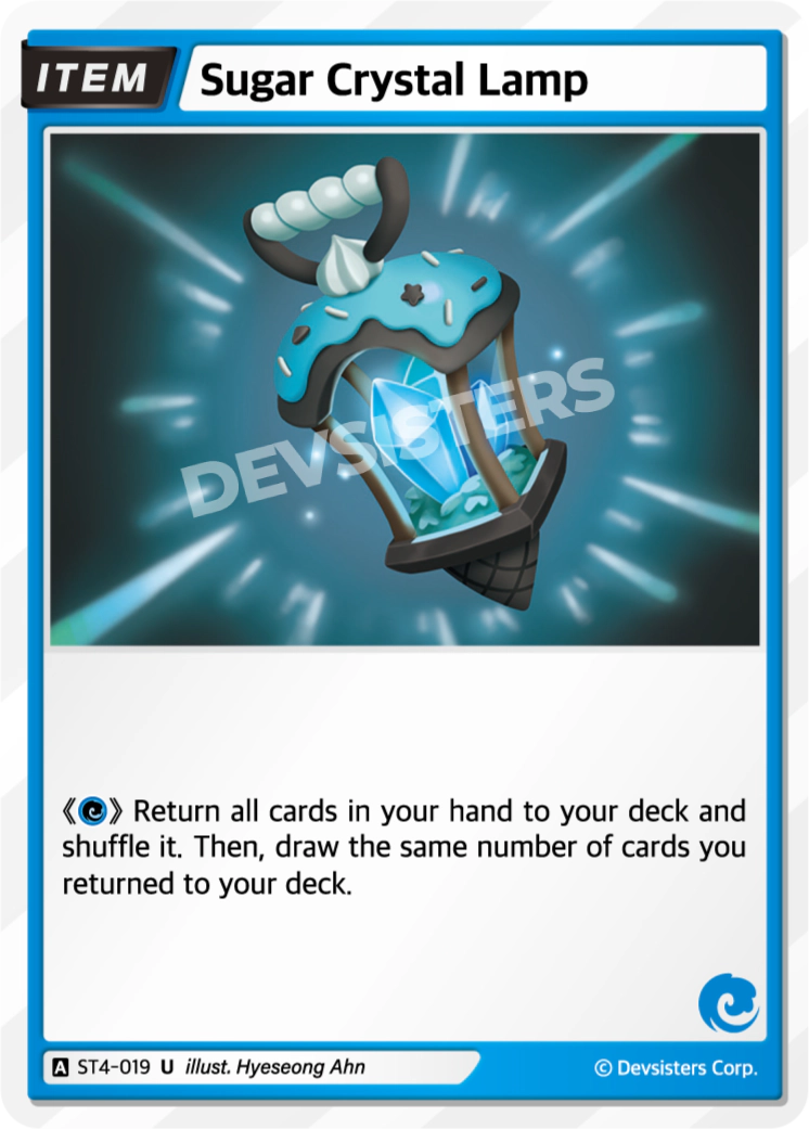 Image for Sugar Crystal Lamp (ST4-019) [Starter Deck BLUE] - CookieRun: Braverse TCG