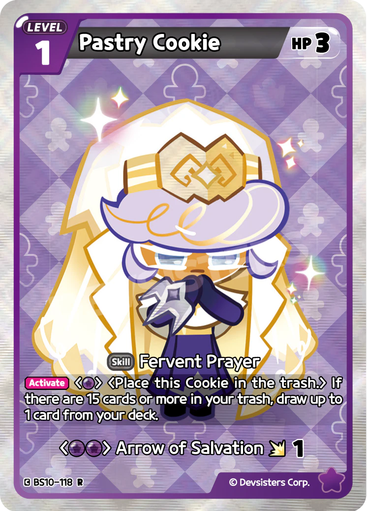Image for Pastry Cookie (BS10-118) [Paradise of Passion & Sloth / Catacombs of Silence] - CookieRun: Braverse TCG