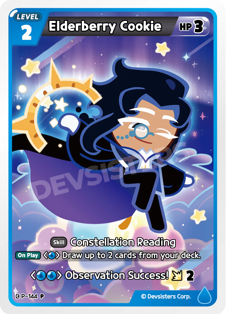 Image for Elderberry Cookie (P-144) [Promotion Card] - CookieRun: Braverse TCG