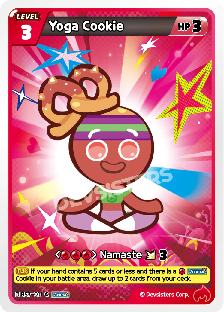 Image for Yoga Cookie (BS7-011) [Arena of Glory] - CookieRun: Braverse TCG