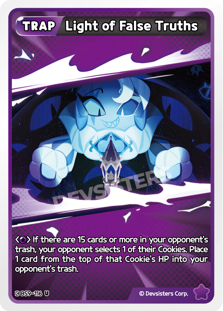 Image for Light of False Truths (BS9-116) [A Game of Truth and Deceit] - CookieRun: Braverse TCG