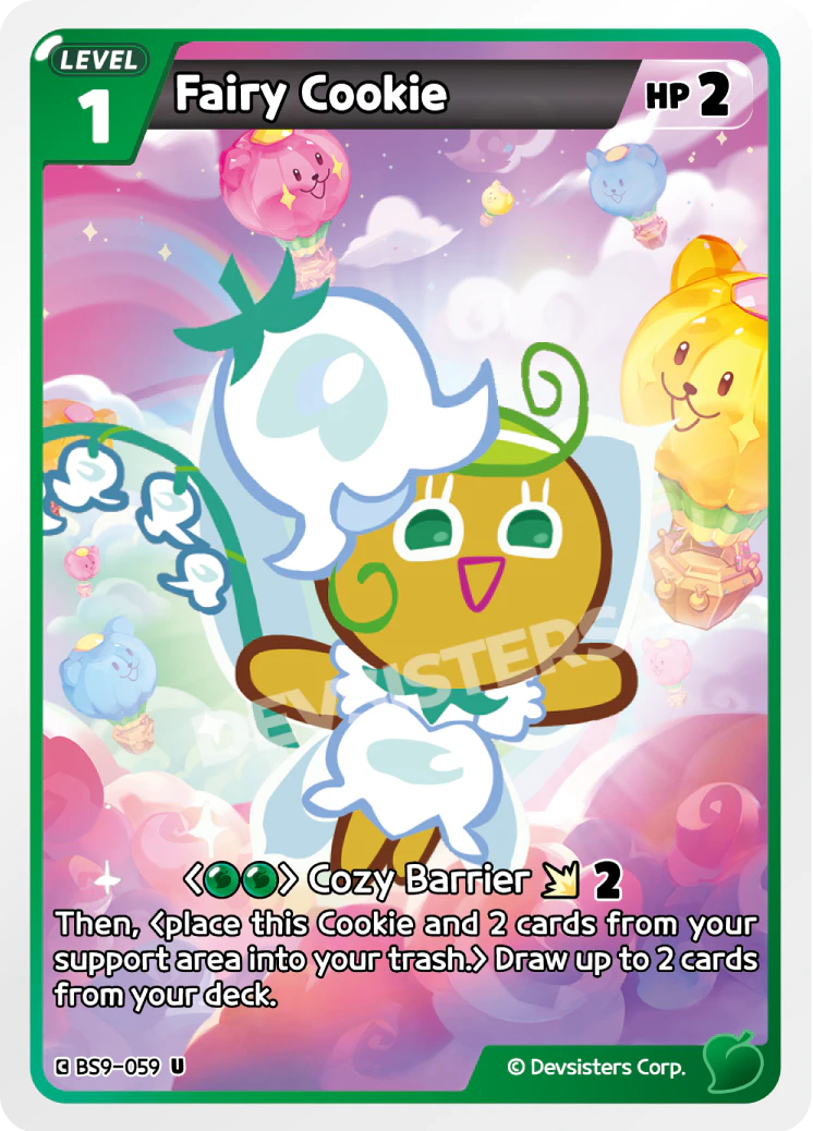 Image for Fairy Cookie (BS9-059) [A Game of Truth and Deceit] - CookieRun: Braverse TCG