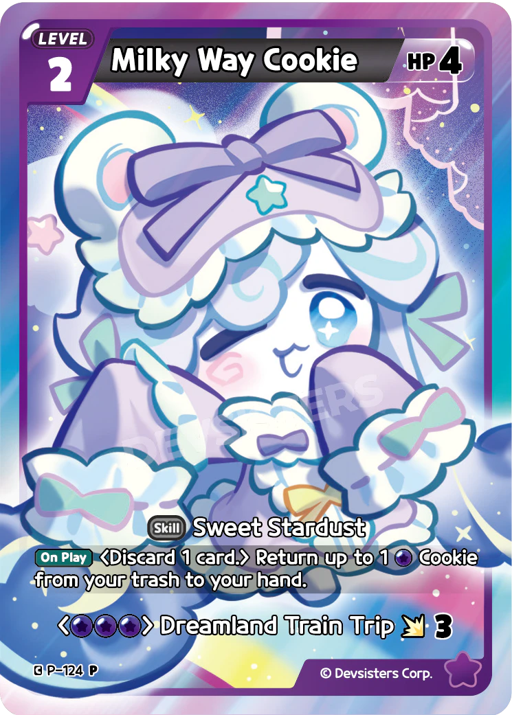 Image for Milky Way Cookie (P-124) [Promotion Card] - CookieRun: Braverse TCG