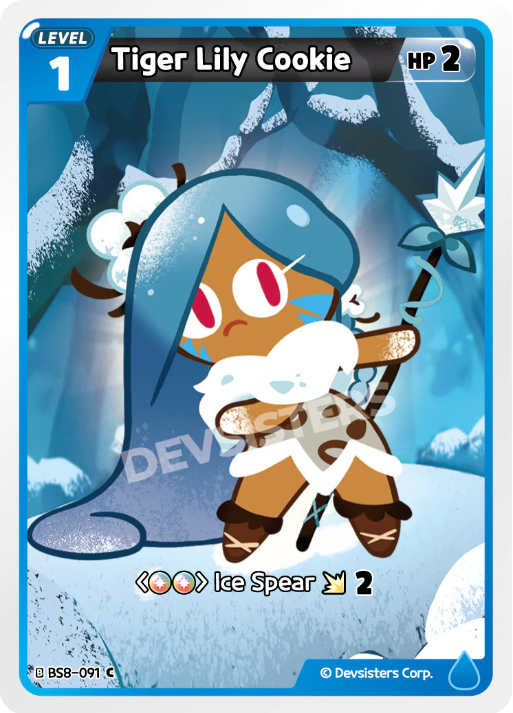 Image for Tiger Lily Cookie (BS8-091) [Land of Fire & Ruin, Realm of Apathy] - CookieRun: Braverse TCG