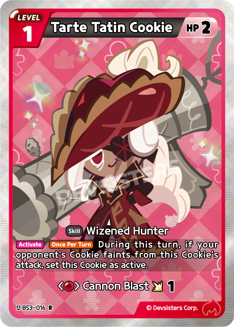 Image for Tarte Tatin Cookie (BS3-016) [Age of Heroes and Kingdoms] - CookieRun: Braverse TCG