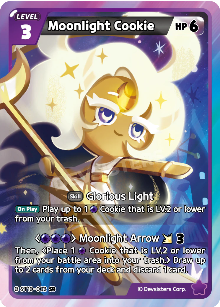 Image for Moonlight Cookie (ST10-002) [Glorious Moonlight] - CookieRun: Braverse TCG