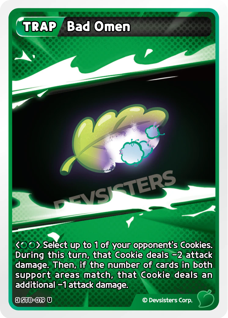 Image for Bad Omen (ST8-019) [Guardian Winds] - CookieRun: Braverse TCG