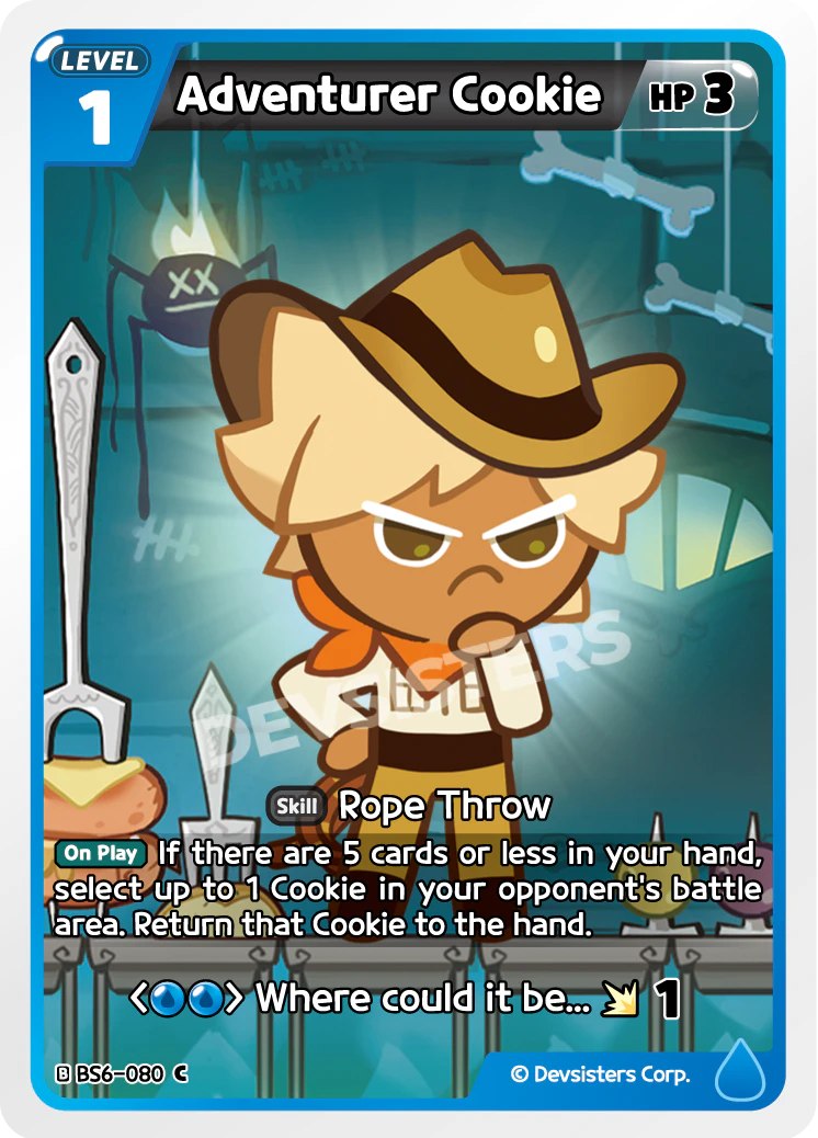 Image for Adventurer Cookie (BS6-080) [Operation Timeguard] - CookieRun: Braverse TCG