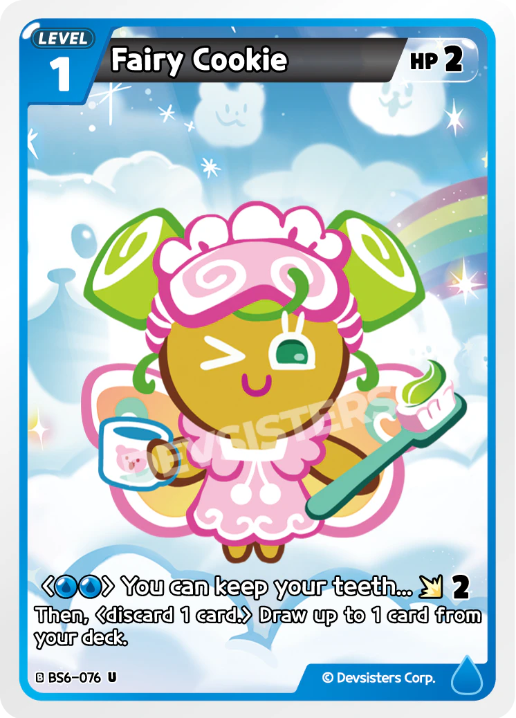 Image for Fairy Cookie (BS6-076) [Operation Timeguard] - CookieRun: Braverse TCG