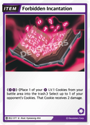 Image for Forbidden Incantation (BS2-077) [BRAVE BEGINNING] - CookieRun: Braverse TCG