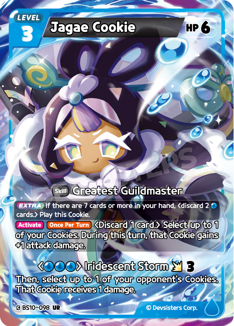 Image for Jagae Cookie (BS10-098) [Paradise of Passion & Sloth / Catacombs of Silence] - CookieRun: Braverse TCG