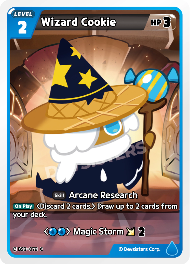 Image for Wizard Cookie (BS3-078) [Age of Heroes and Kingdoms] - CookieRun: Braverse TCG