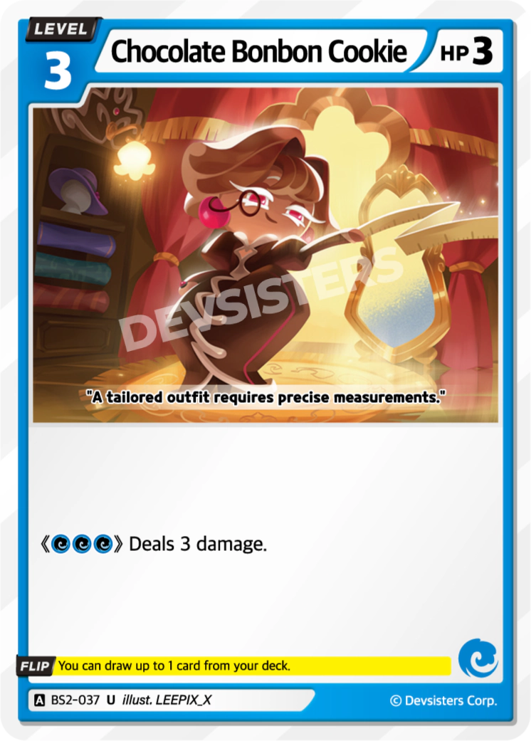Image for Chocolate Bonbon Cookie (BS2-037) [BRAVE BEGINNING] - CookieRun: Braverse TCG