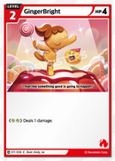 Image for GingerBright (ST1-006) [Starter Deck RED] - CookieRun: Braverse TCG