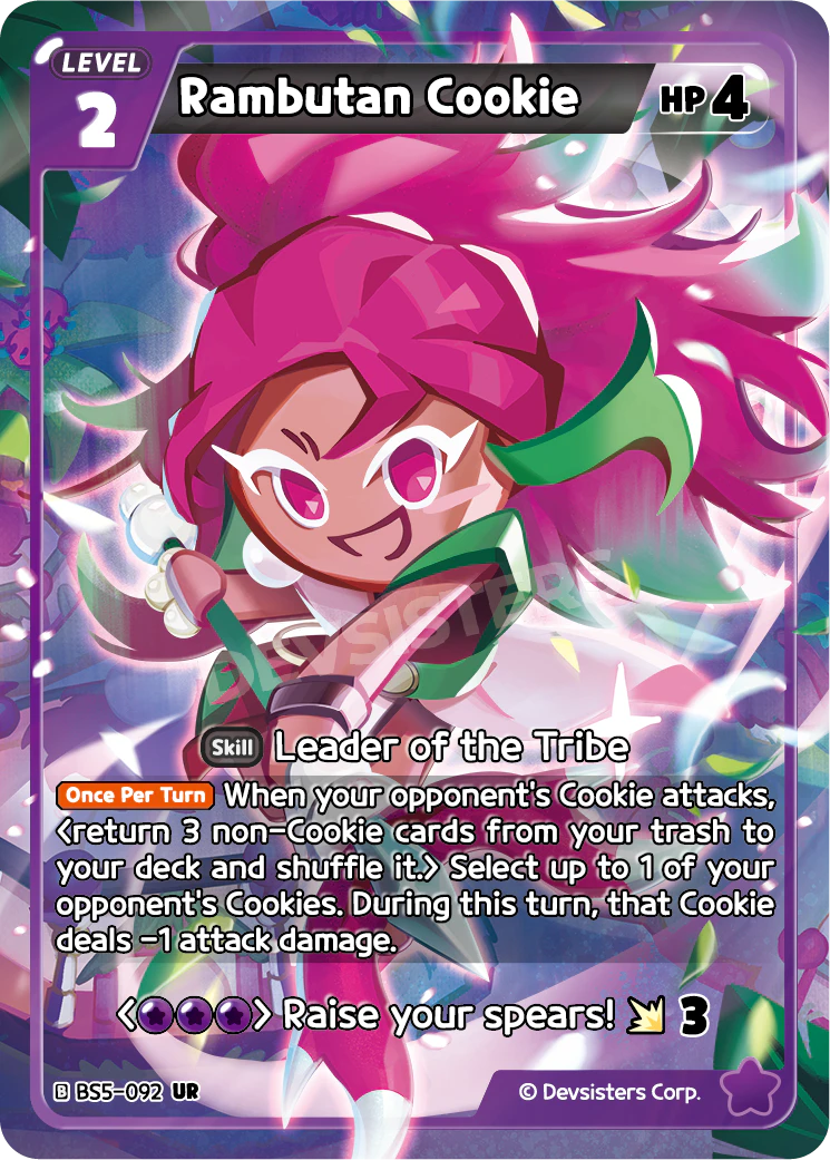 Image for Rambutan Cookie (BS5-092) [Operation Timeguard] - CookieRun: Braverse TCG