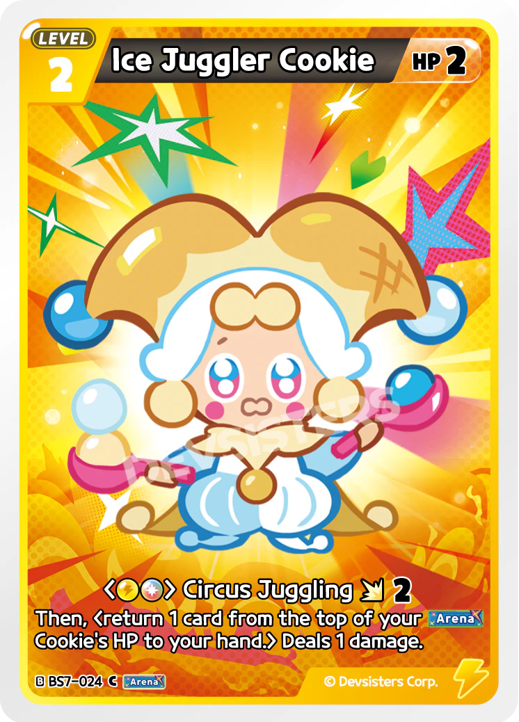 Image for Ice Juggler Cookie (BS7-024) [Arena of Glory] - CookieRun: Braverse TCG