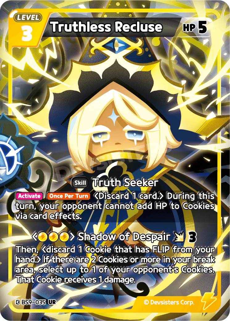 Image for Truthless Recluse (BS9-035) [A Game of Truth and Deceit] - CookieRun: Braverse TCG