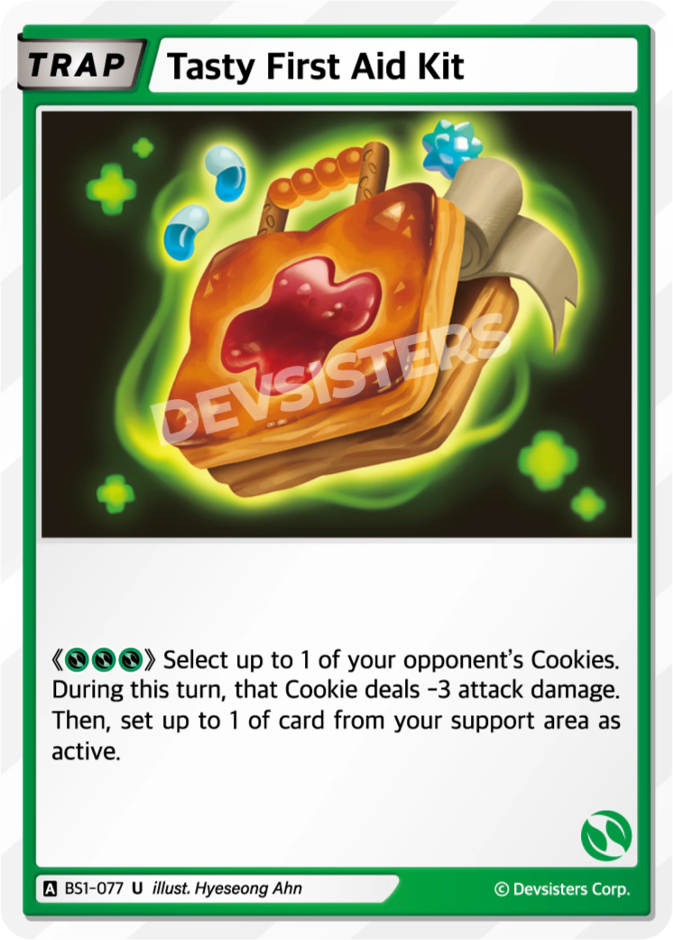 Image for Tasty First Aid Kit (BS1-077) [BRAVE BEGINNING] - CookieRun: Braverse TCG