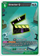 Image for Director Q (BS11-038) [The Dark Enchantress War] - CookieRun: Braverse TCG