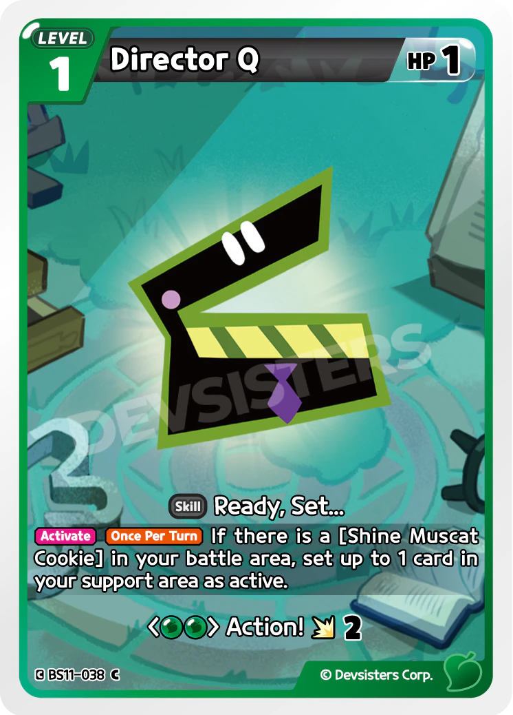 Image for Director Q (BS11-038) [The Dark Enchantress War] - CookieRun: Braverse TCG