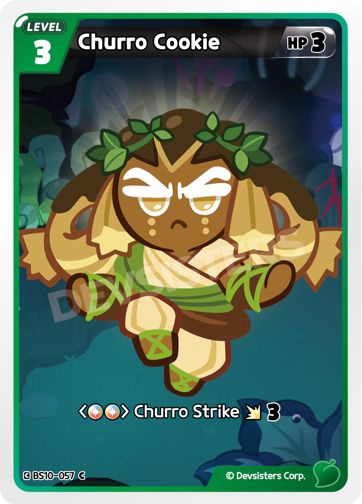 Image for Churro Cookie (BS10-057) [Paradise of Passion & Sloth / Catacombs of Silence] - CookieRun: Braverse TCG