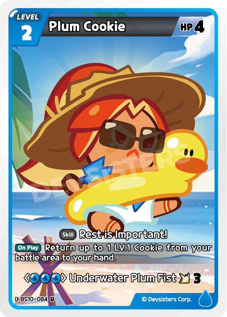 Image for Plum Cookie (BS10-084) [Paradise of Passion & Sloth / Catacombs of Silence] - CookieRun: Braverse TCG