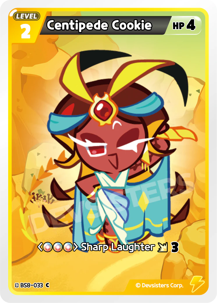 Image for Centipede Cookie (BS8-033) [Land of Fire & Ruin, Realm of Apathy] - CookieRun: Braverse TCG