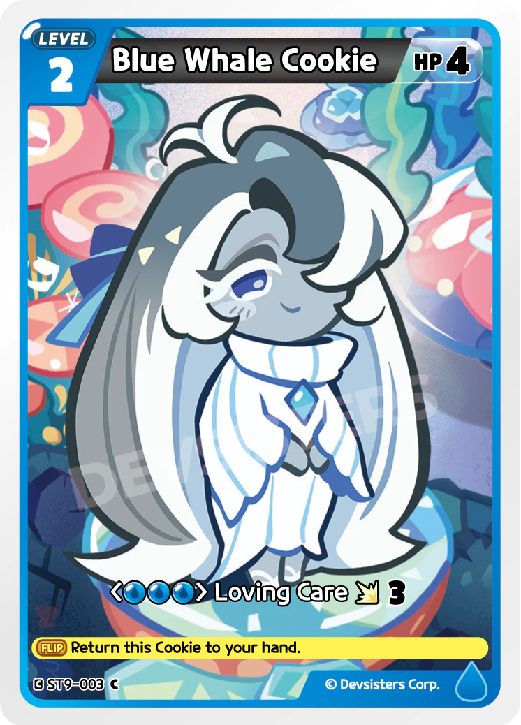 Image for Blue Whale Cookie (ST9-003) [Seas of Fate] - CookieRun: Braverse TCG