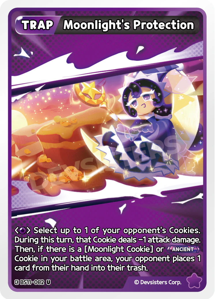 Image for Moonlight's Protection (BS11-082) [The Dark Enchantress War] - CookieRun: Braverse TCG