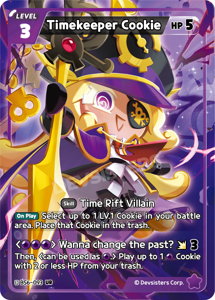 Image for Timekeeper Cookie (BS6-093) [Operation Timeguard] - CookieRun: Braverse TCG