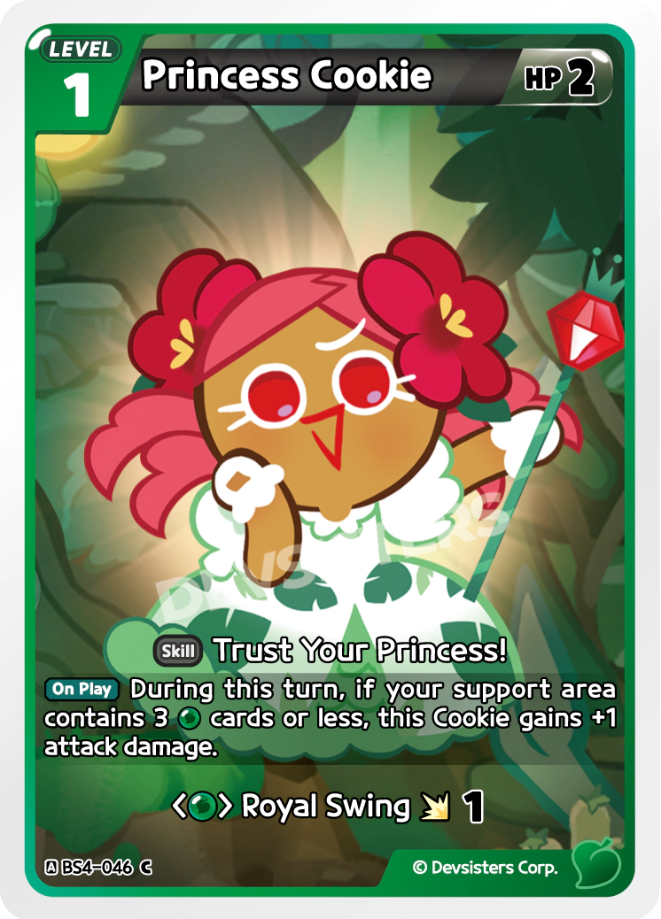 Image for Princess Cookie (BS4-046) [Age of Heroes and Kingdoms] - CookieRun: Braverse TCG