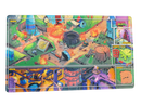 Shard Bugs - Stitched Play Mat - Hive Mat with Grid