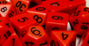 Opaque: Poly Set Red/Black (7)