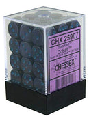Cobalt 12mm D6 Dice Block (36)