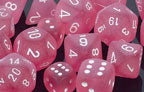 Frosted: 12mm D6 Pink (36)