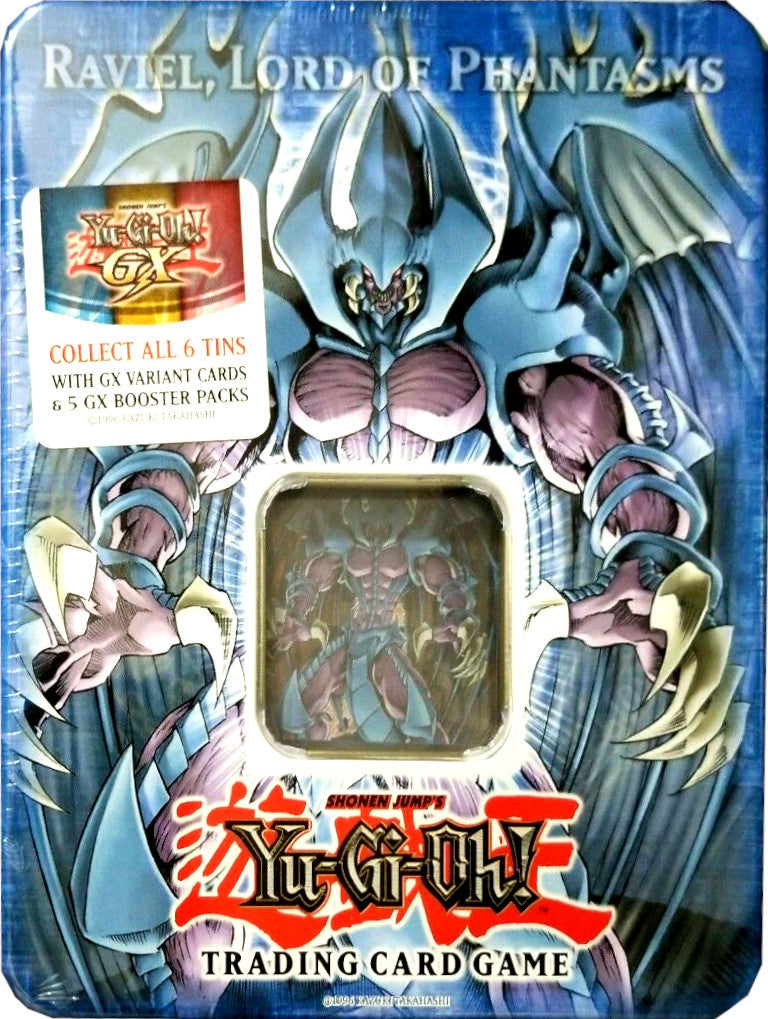 Collectible Tin Display (Cyber Dragon/Elemental Hero Neos/Raviel, Lord of Phantasms)