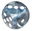 Lustrous 16mm D6 Slate/White (12)