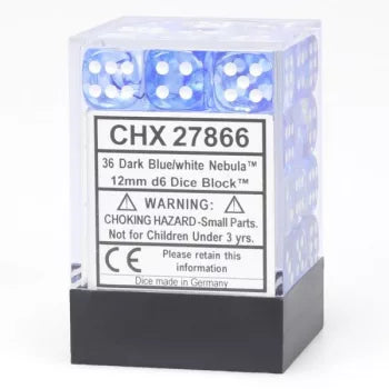 Nebula 12mm D6 Drk Blue/White/Black (36)