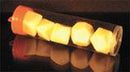 Opaque: Poly Ivory Blank Dice Set (6)