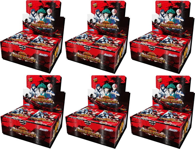 Crimson Rampage - Booster Box Case (1st Edition)