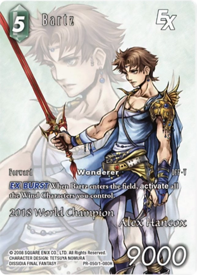 Bartz EX (2018 World Champion) [Opus I Promo Cards]