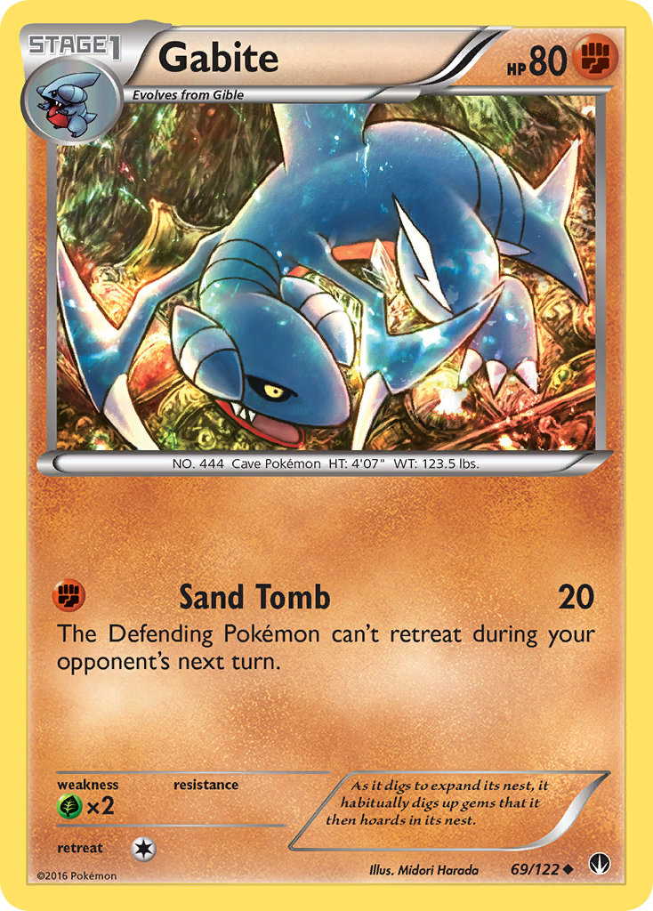 Gabite (69/122) [XY: BREAKpoint]