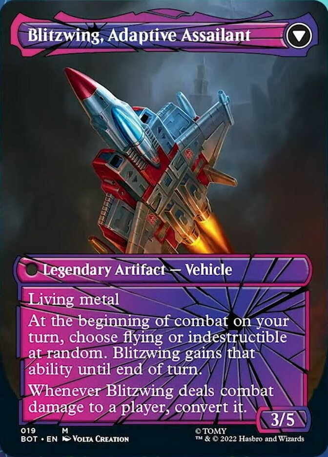Blitzwing, Cruel Tormentor // Blitzwing, Adaptive Assailant (Shattered Blitzwing, Cruel Tormentor // Blitzwing, Adaptive Assailant (Shattered