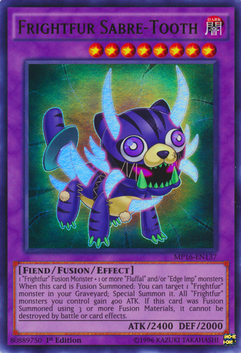 yugioh frightfur cards YuGiOh Star Pack Battle Royal Starfoil Frightfur Chimera SP17-EN039
