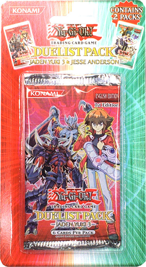 Duelist Pack: Jaden Yuki 3 and Jesse Anderson - 2-Pack Blister (1st Ed Duelist Pack: Jaden Yuki 3 and Jesse Anderson - 2-Pack Blister (1st Ed