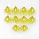 Translucent: Poly D10 Yellow/White (10) Revised